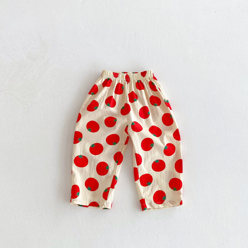 Printed Loose Harem Pants