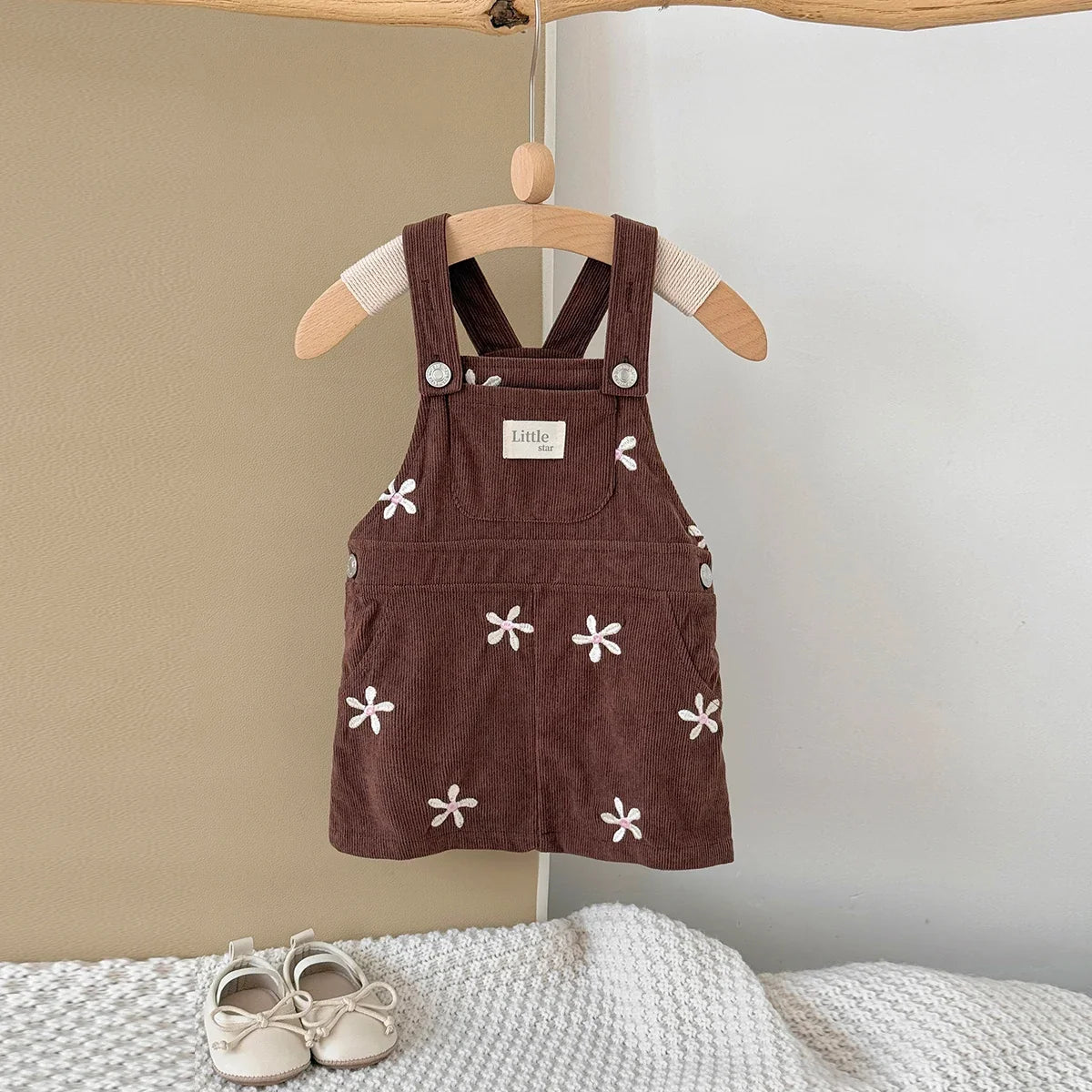 Little Star Suspender Dress