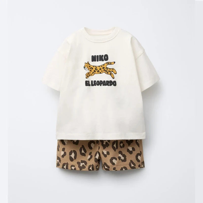 Safari Shorts T-shit Set