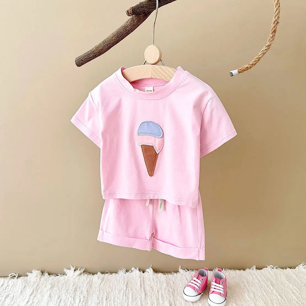 Ice Cream Cone T-shirt Set