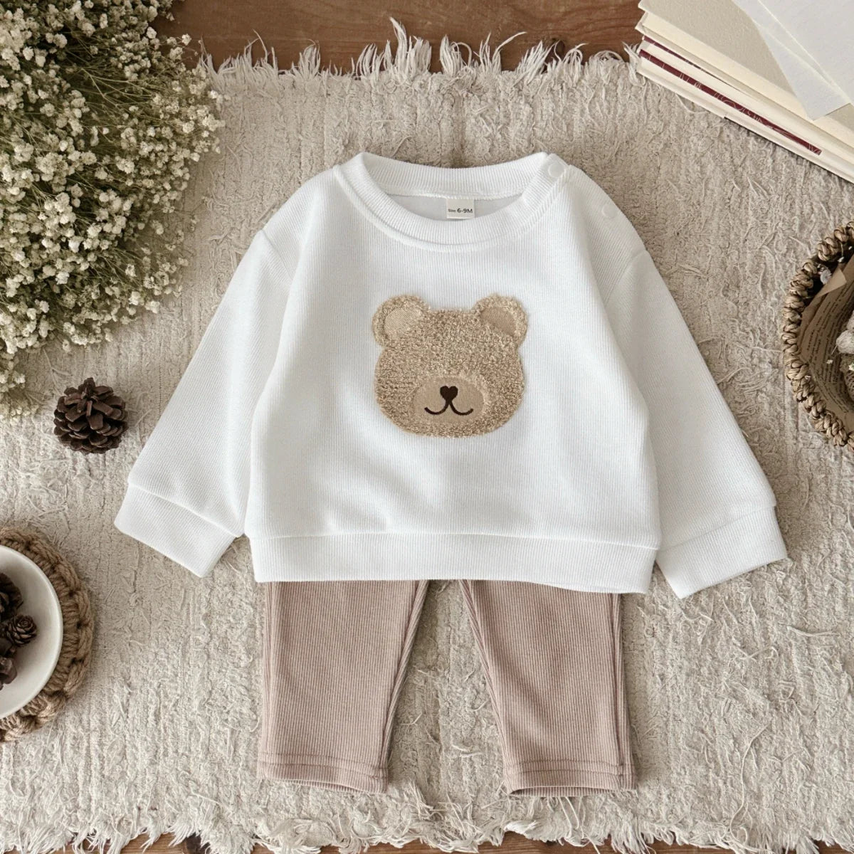 Sleepy Bear Patch Set
