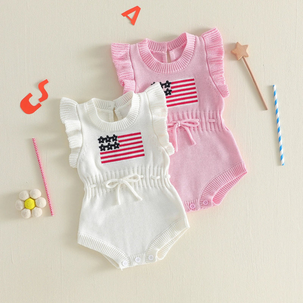 USA Knitted Romper