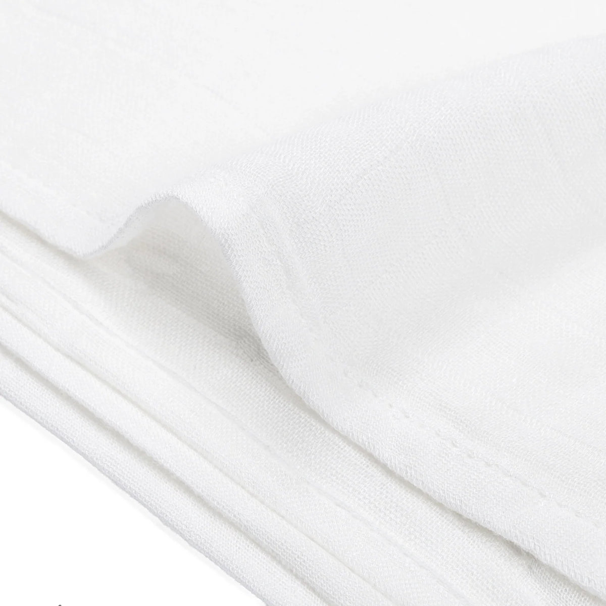 Baby Muslin Swaddle Blanket in White