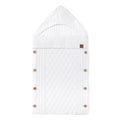 Cable Knit Baby Sleep Sack in White
