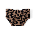 Leopard Knitted Oversized Topknot