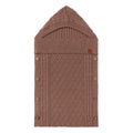 Cable Knit Baby Sleep Sack in Mocha