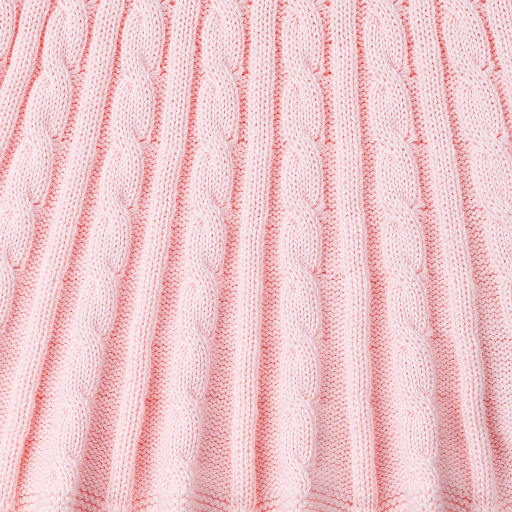 Cable Knit Skirts in Pink