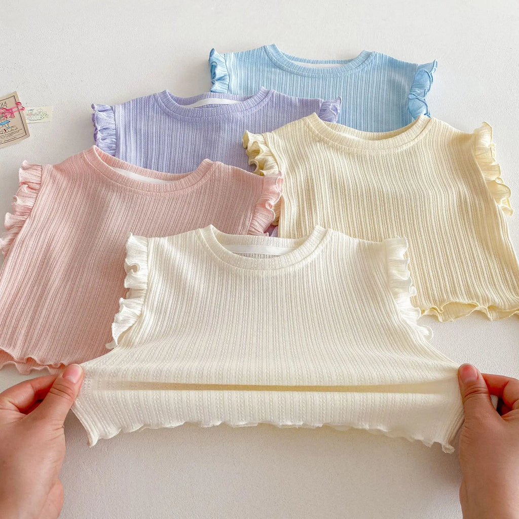 Candy Frill Shorts Set