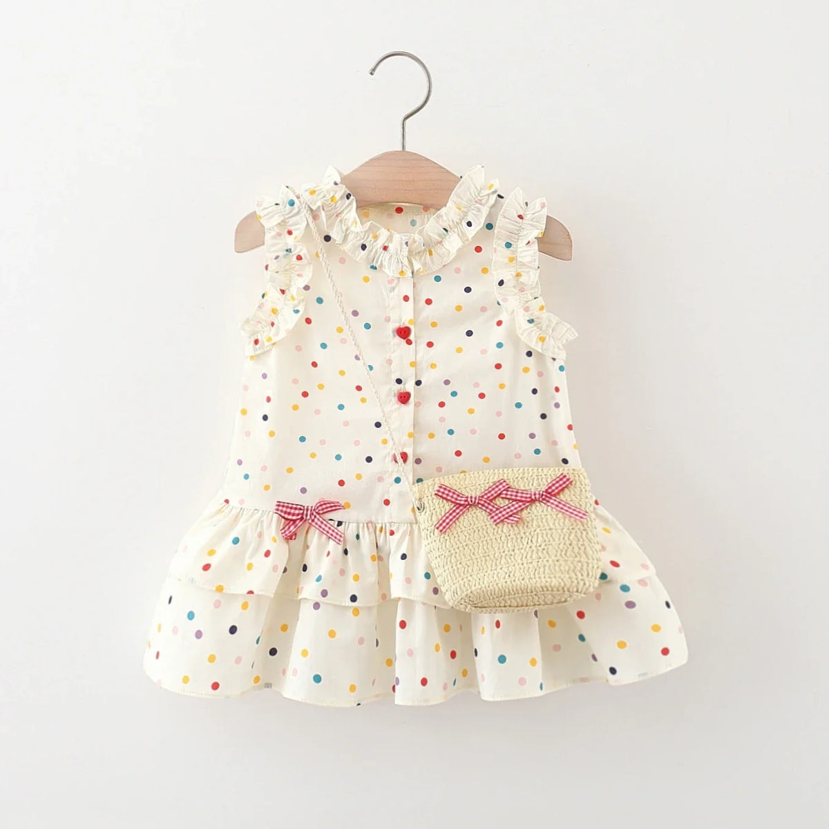 Polka Dot Bow Dress