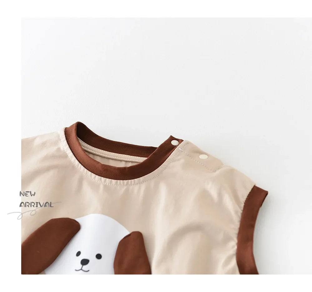 Doggy Print Bodysuit