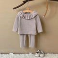 Jester Collar Solid Lounge Set