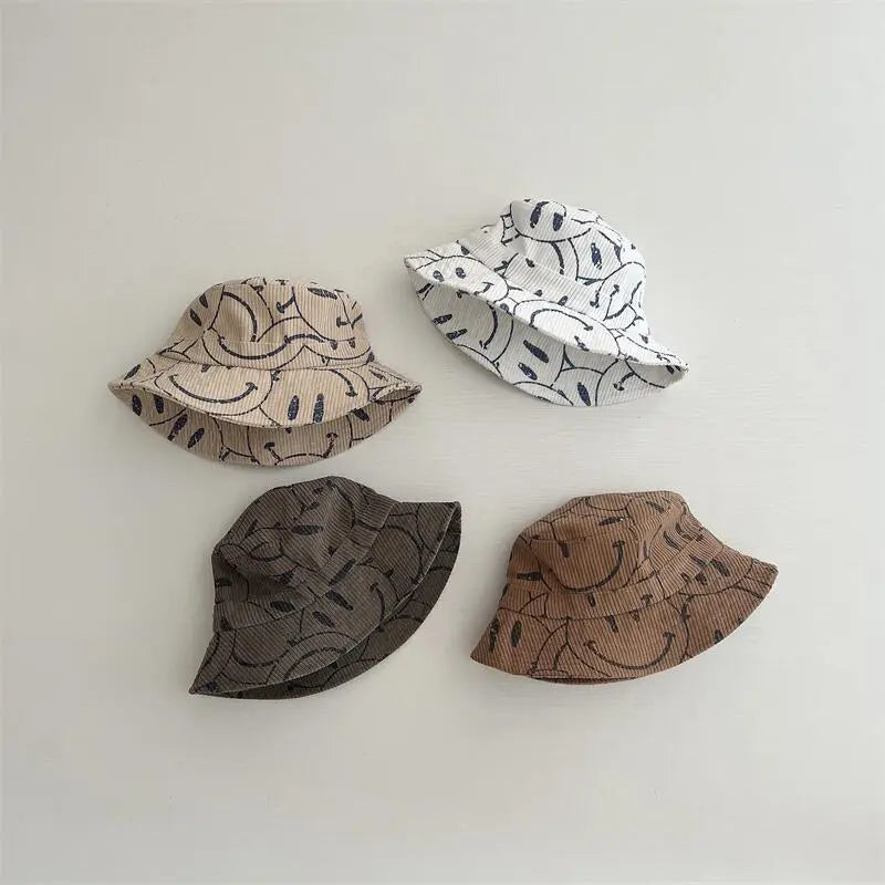 Smile Pattern Kids Bucket Hat