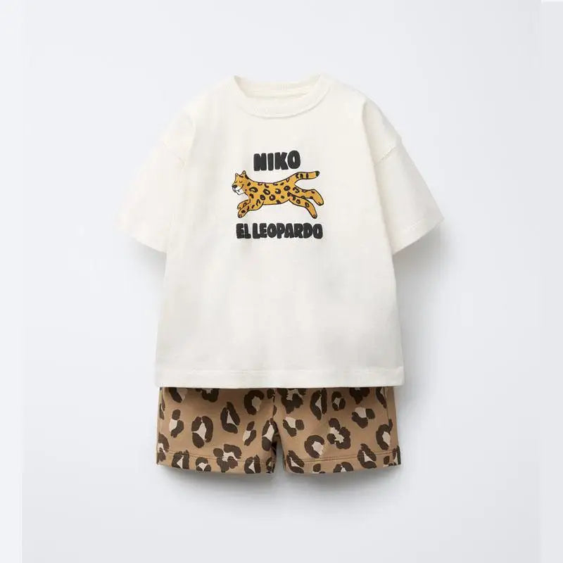 Safari Shorts T-shit Set