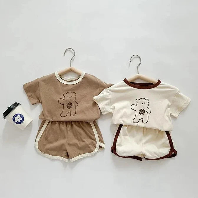 Cute Cartoon Bear Set
