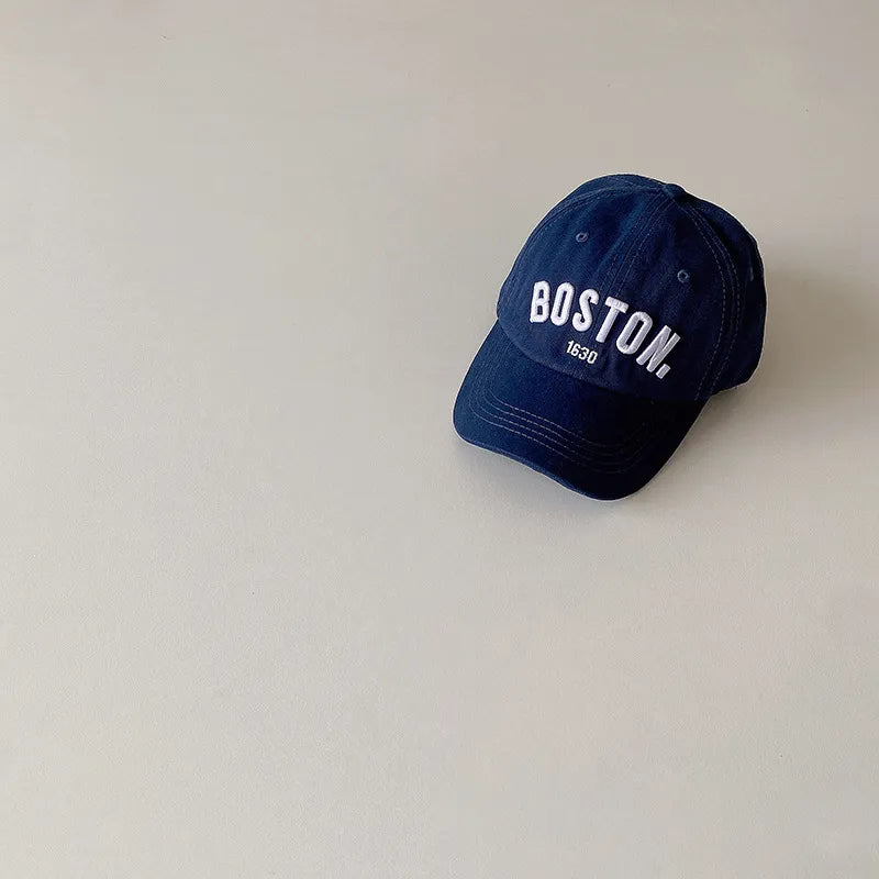Boston Embroidered Baseball Cap