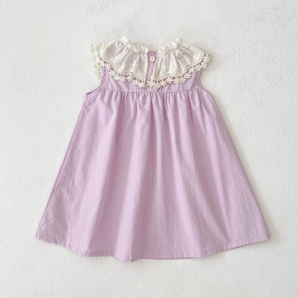 Sisters Lace Petal Collar Outfit