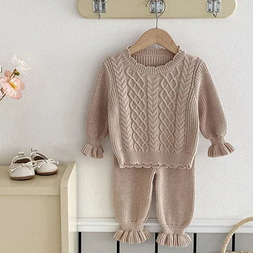 Knitted Sweater Lounge Set