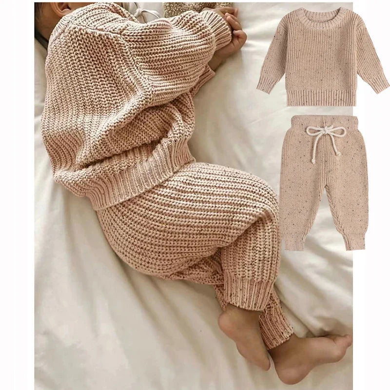 Knitted Sweater Snuggle Co-Ords