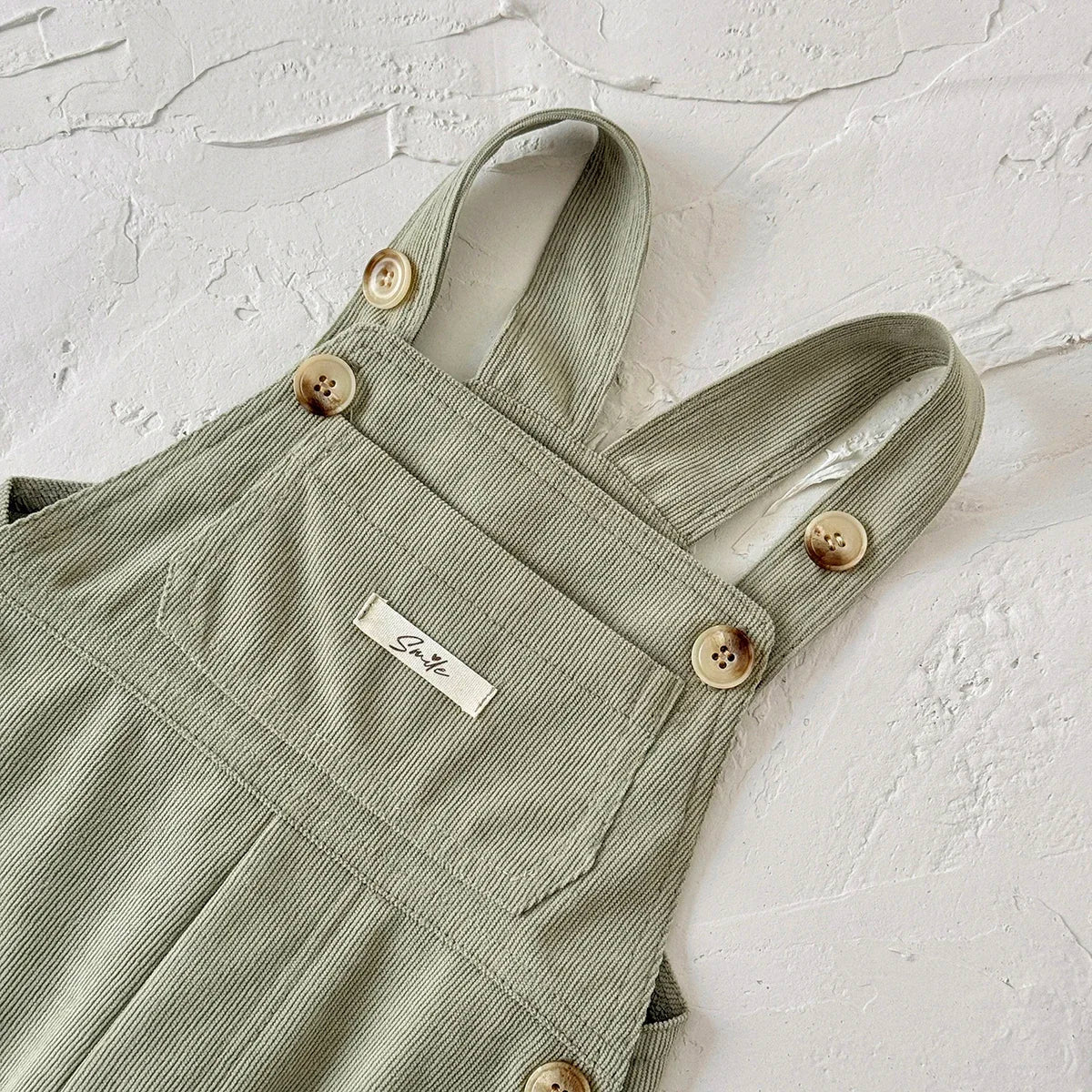 Floral Cuff Overall Jumpsuit