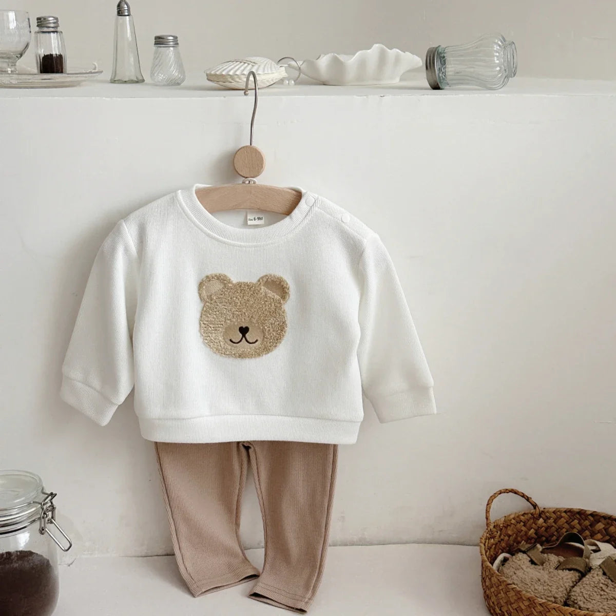 Sleepy Bear Patch Set