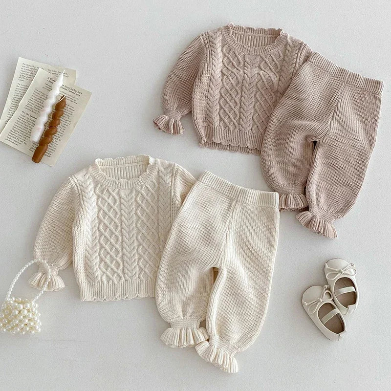 Knitted Sweater Lounge Set