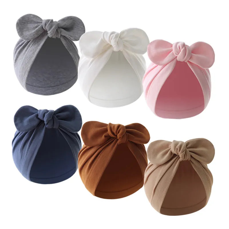 Baby Girl Twist Bow Hat