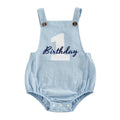 Newborn 1st Birthday Party Romper