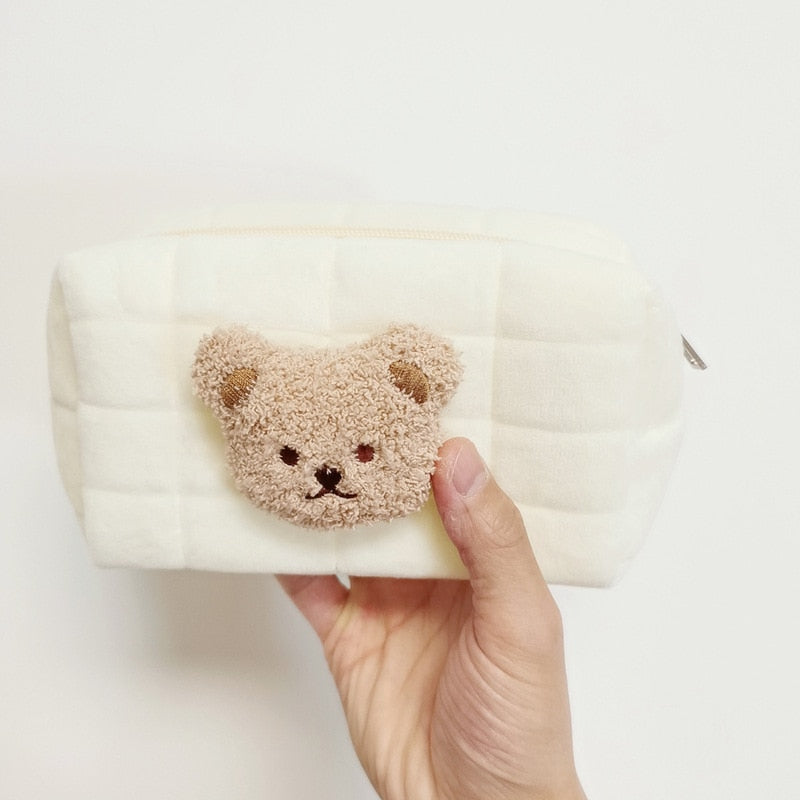 Bear Face Toiletry Bag