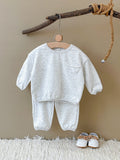 Pocketed Solid Jogger Set