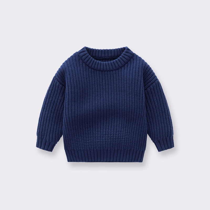 Knitted Round Neck Sweater
