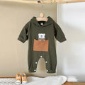 Bear Pocket Jumpsuit