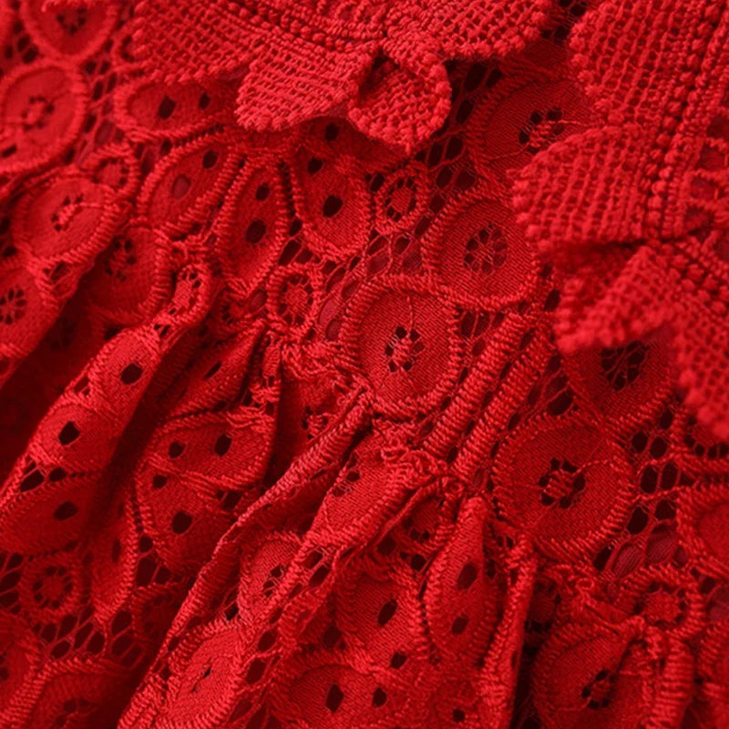Long Sleeve Lace Dress