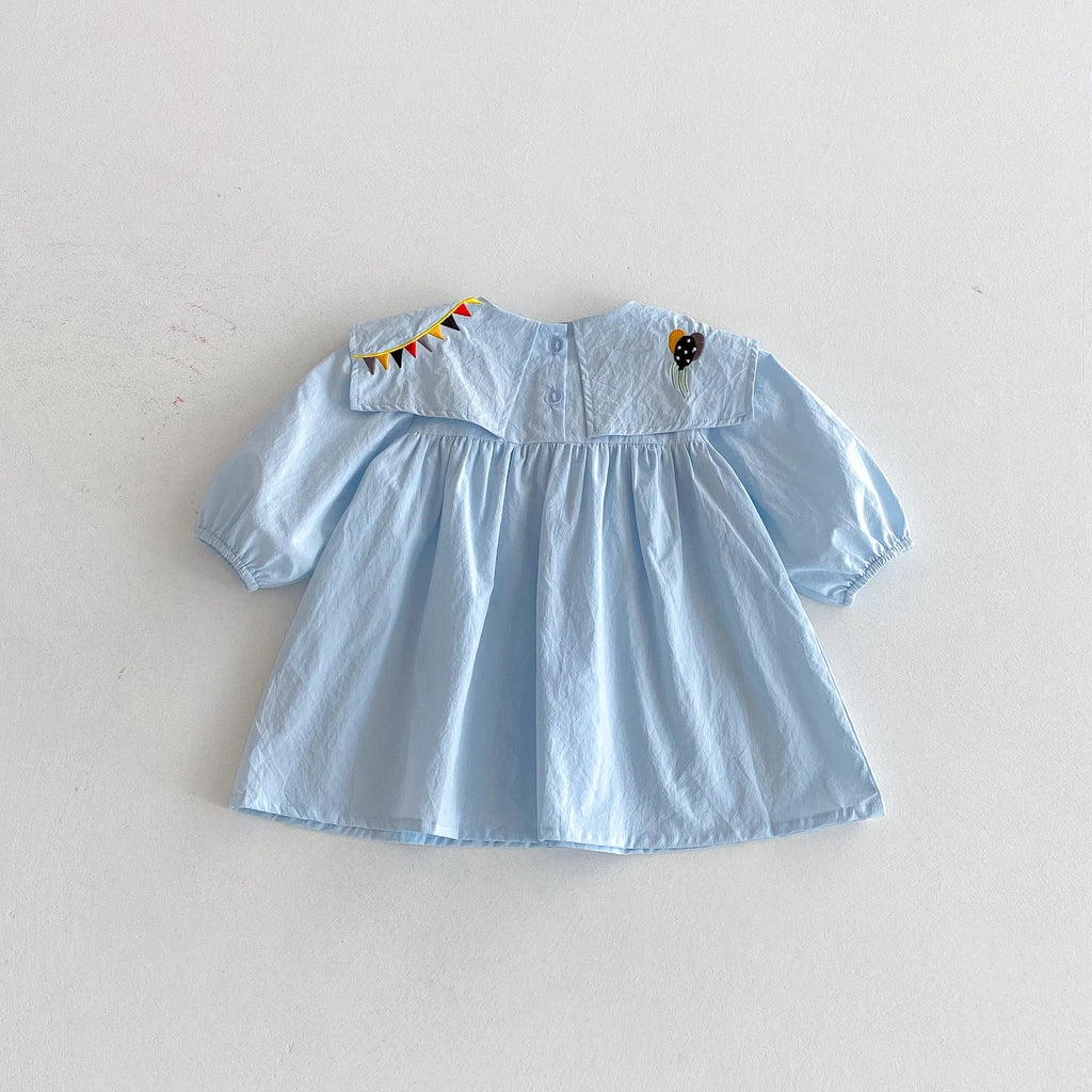 Lapel Navy Style Dress