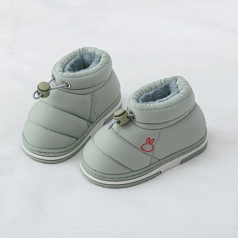 Baby Padded Drawstring Winter Boots