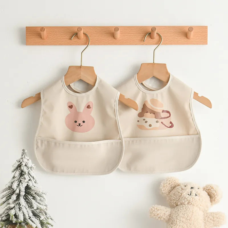 Cartoon Baby Feeding Bibs