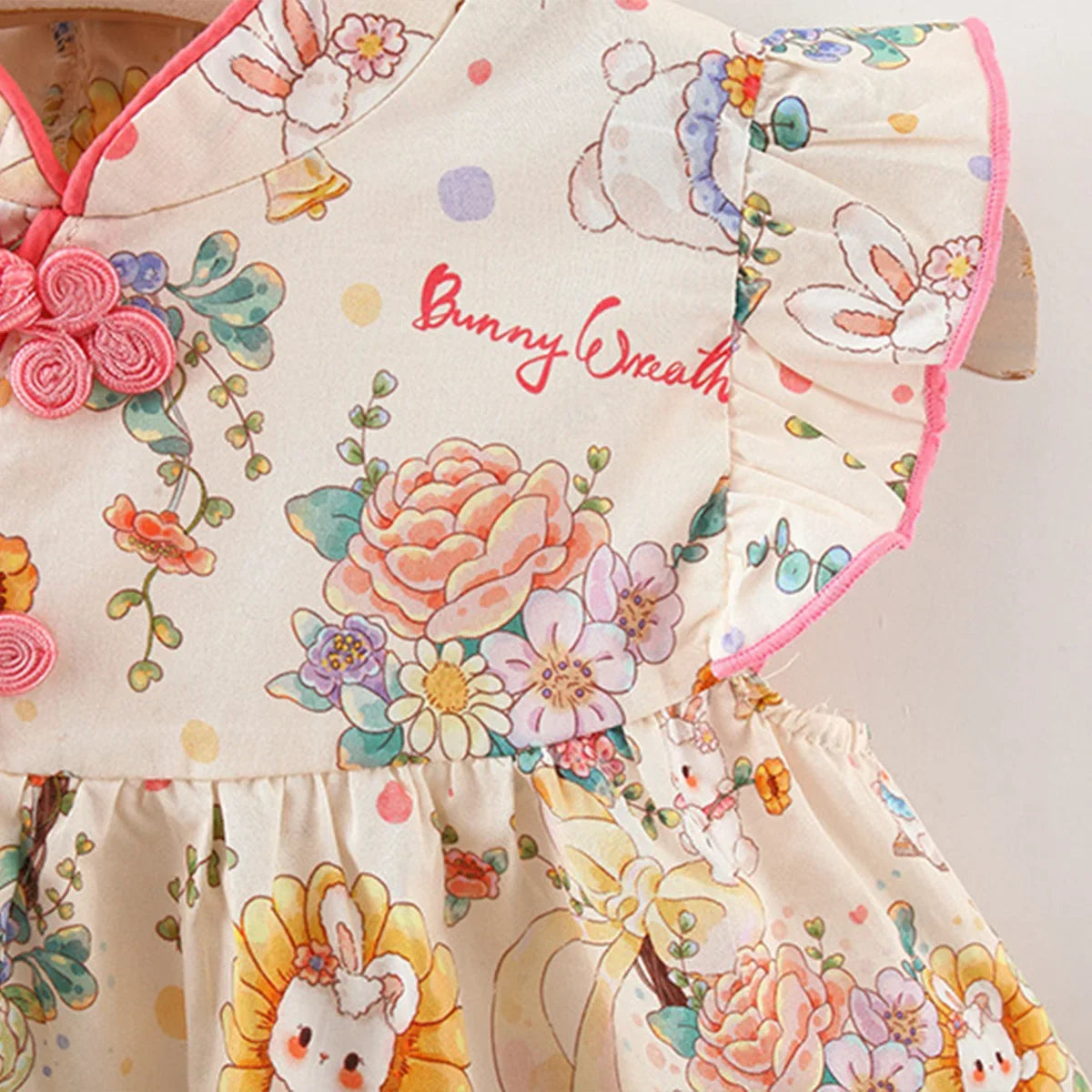 Mandarin Floral Dress