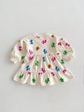 Siblings Dog Print Outfit