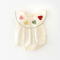 Heart Collar Crawler Romper