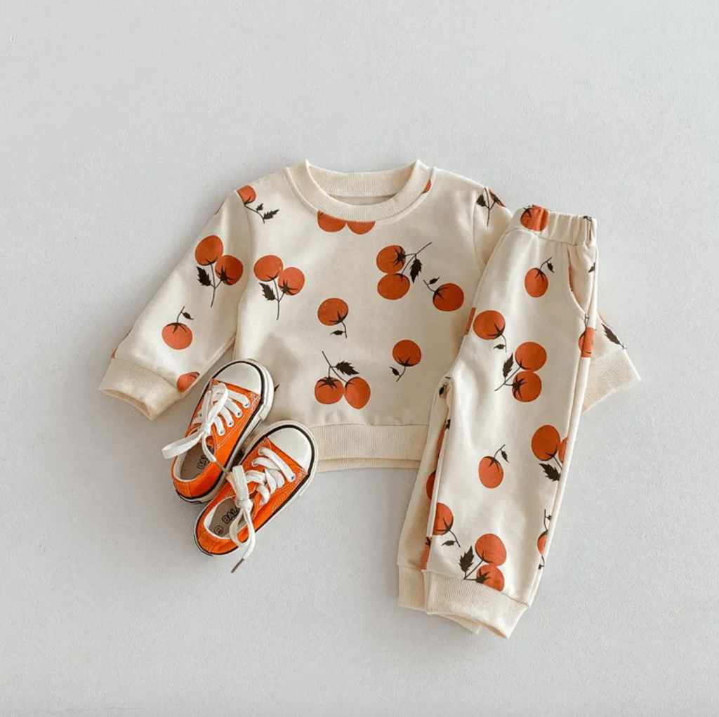 Orange Fig Lounge Jogger Set