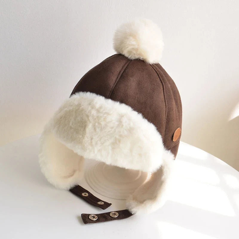 Kids Mongolian Winter Hat