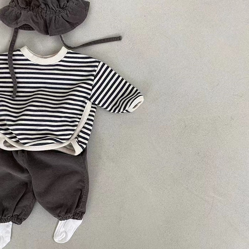 Fall Long Sleeve Striped Shirt