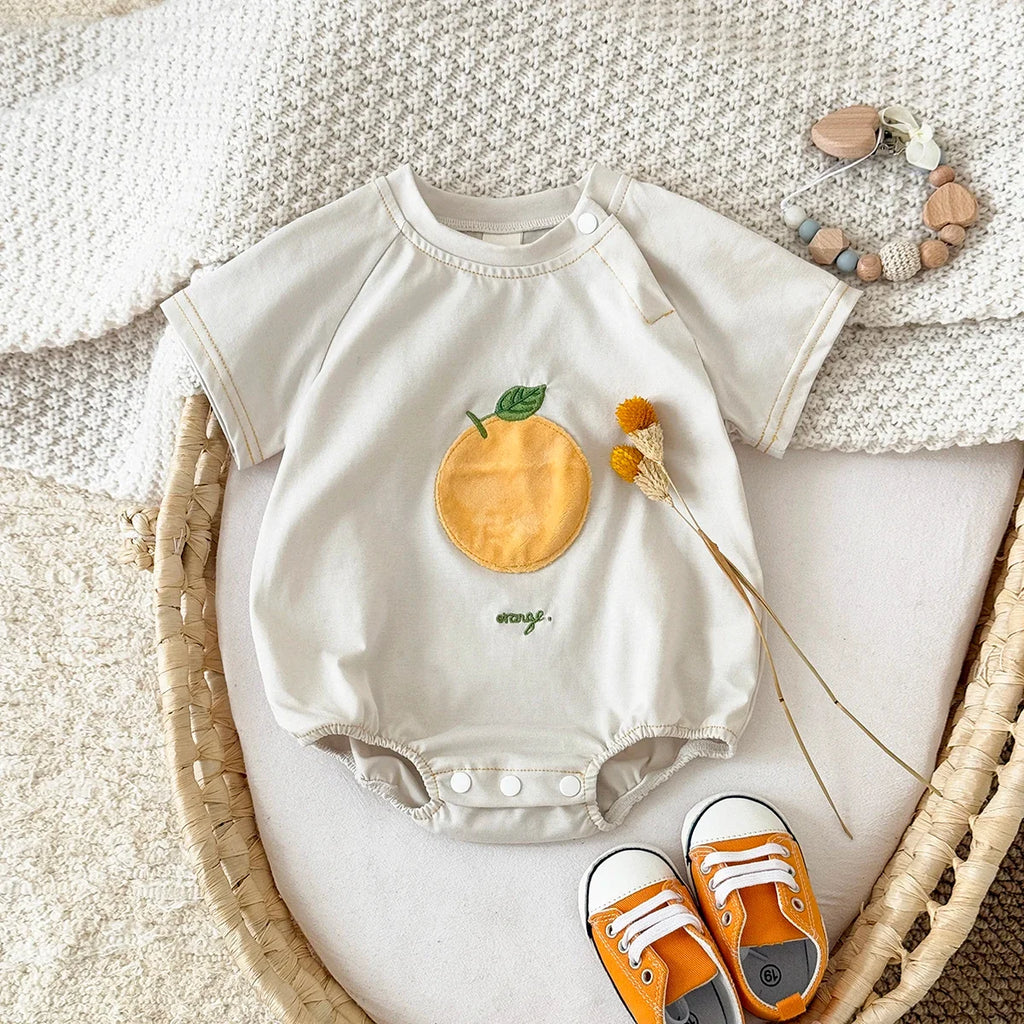 Fuzzy Fruit Patch Bodysuit