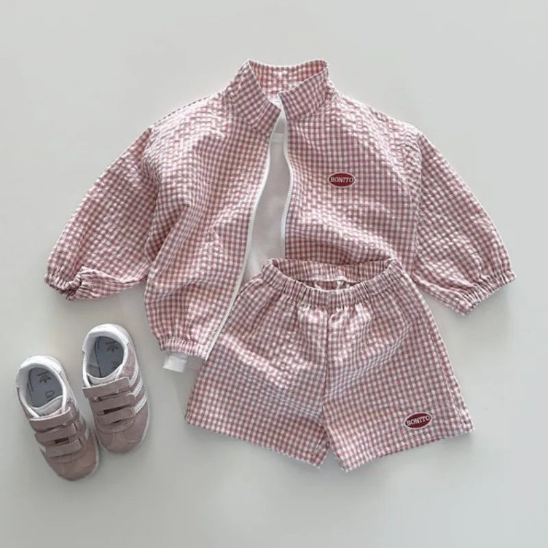 Lightweight Bonito Jacket Short Set