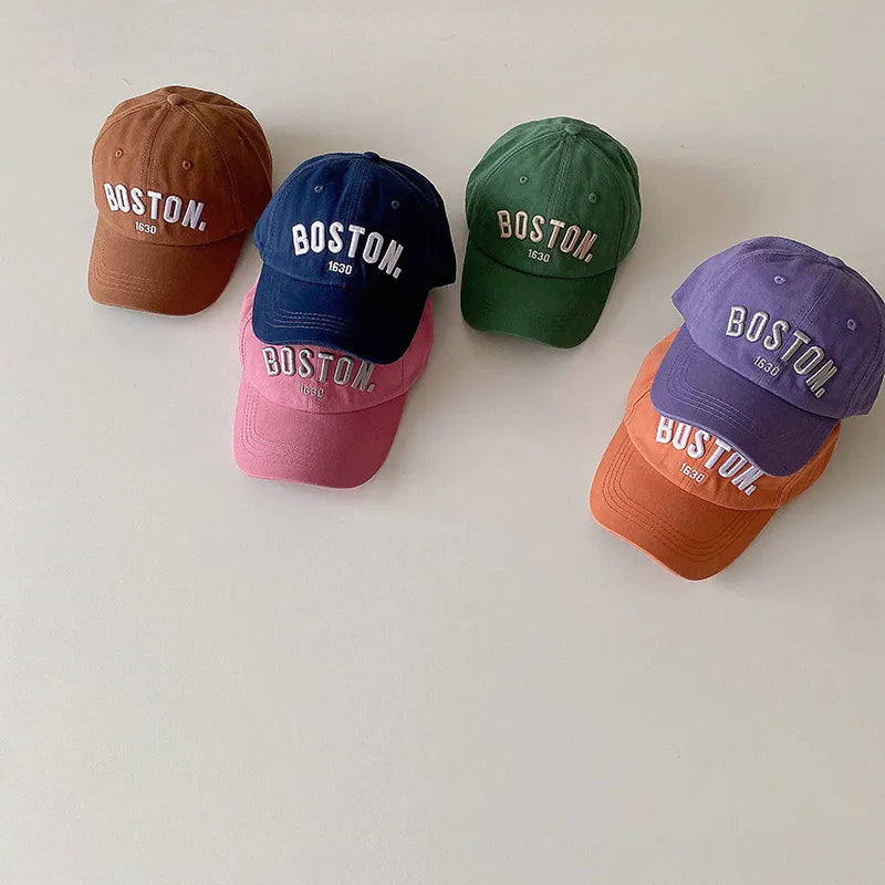 Boston Embroidered Baseball Cap
