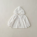 Baby Girl Hooded Poncho Blouse