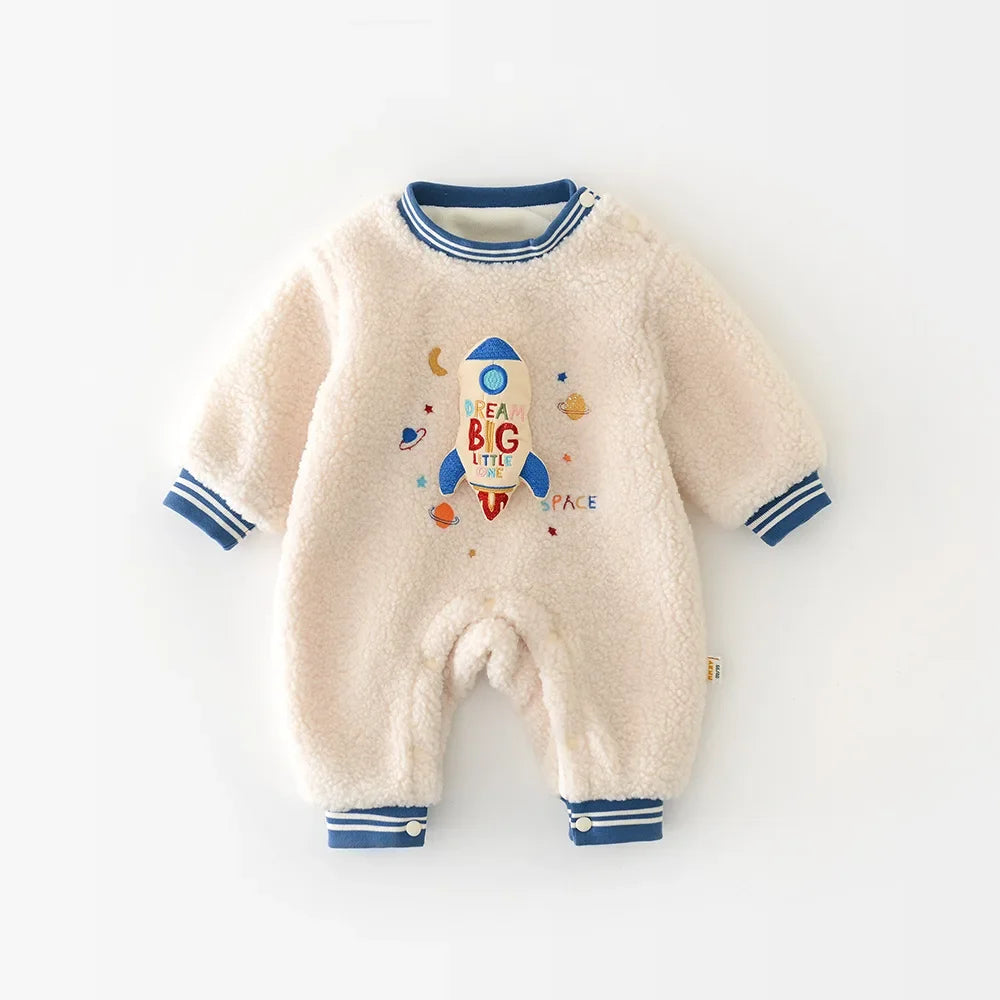Plush Rocket Fleece Jumpsuit