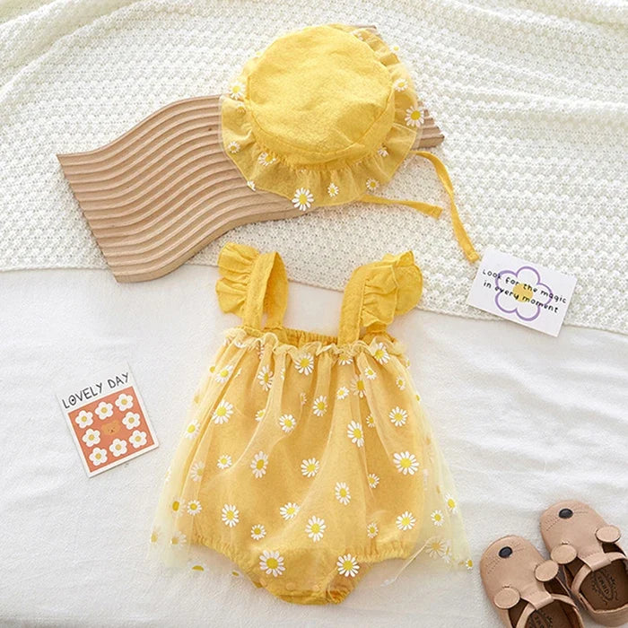 Miss Daisy Lace Romper Set