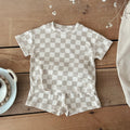 Checkered Shorts Play Set