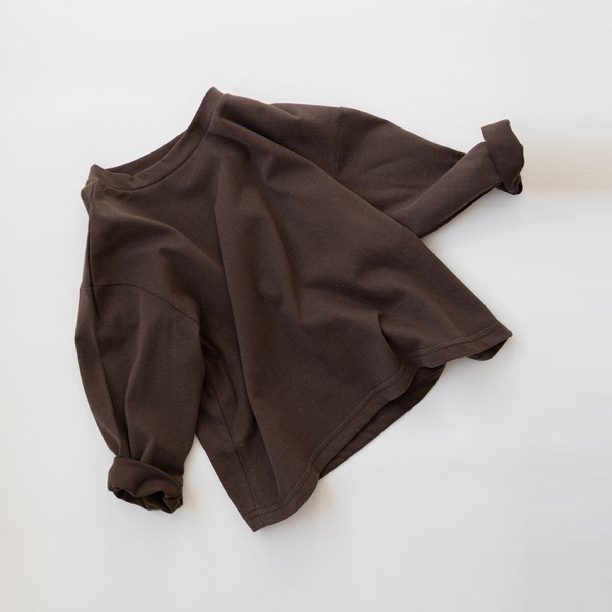 Long Sleeve Solid Cotton T-shirts