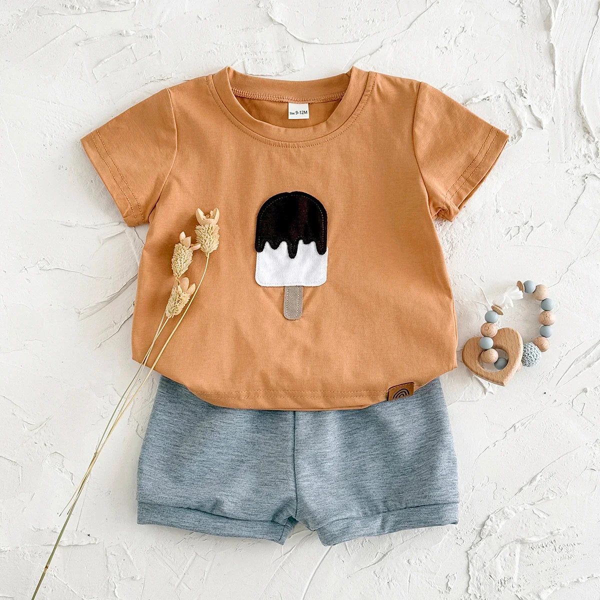 Popsicle Shorts Set